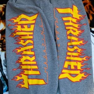Thrasher Flames Logo Sweatpants